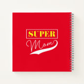 Super Mam Notitieboek (Achterkant)