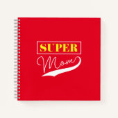 Super Mam Notitieboek (Voorkant)