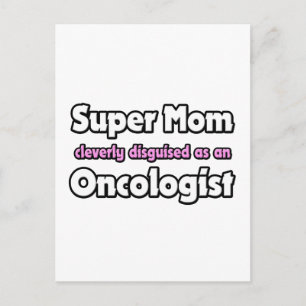 Super mam... oncoloog briefkaart