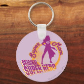 Super mam Original Super Hero Sleutelhanger (Voorkant)