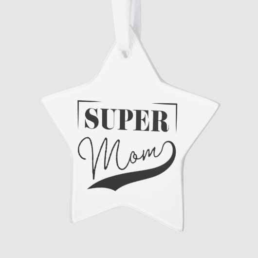 Super Mam Ornament (voorkant)