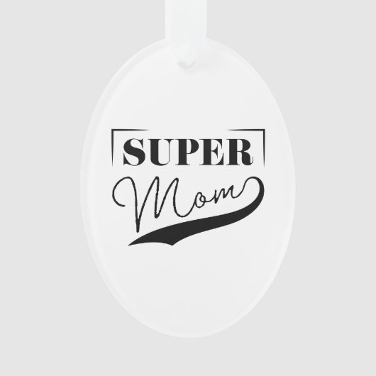 Super Mam Ornament (voorkant)