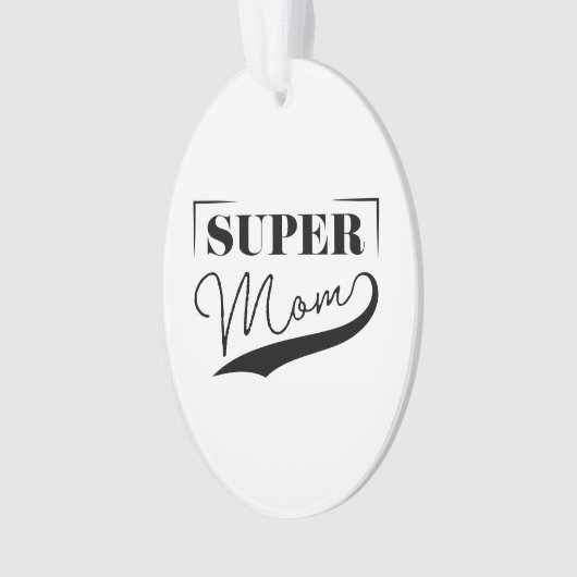 Super Mam Ornament (voorkant)