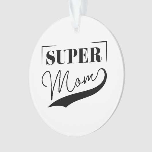 Super Mam Ornament (voorkant)