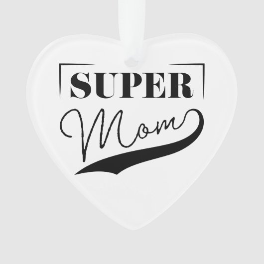 Super Mam Ornament (voorkant)
