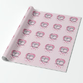Super Mam Personaliseerd Beste Moeder Cadeau Cadeaupapier (Uitgerold)