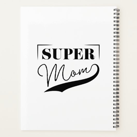 Super Mam Planner (Achterkant)