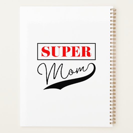 Super Mam Planner (Achterkant)