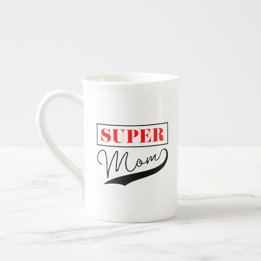 Super Mam Porselein Kop (Links)