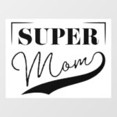 Super Mam Raamsticker (Vel)