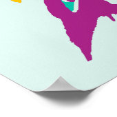 Super mam Saving the World Poster (Hoek)