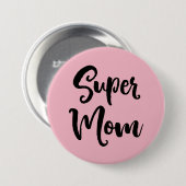 Super Mam Serif Ronde Button 7,6 Cm (Voorkant /achterkant)
