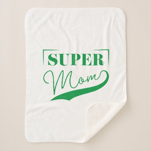 Super Mam Sherpa Deken (Voorkant)