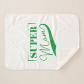 Super Mam Sherpa Deken (Voorkant (horizontaal))