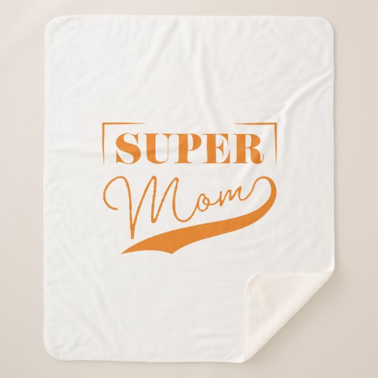 Super Mam Sherpa Deken (Voorkant)
