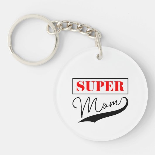 Super Mam Sleutelhanger (Voorkant)