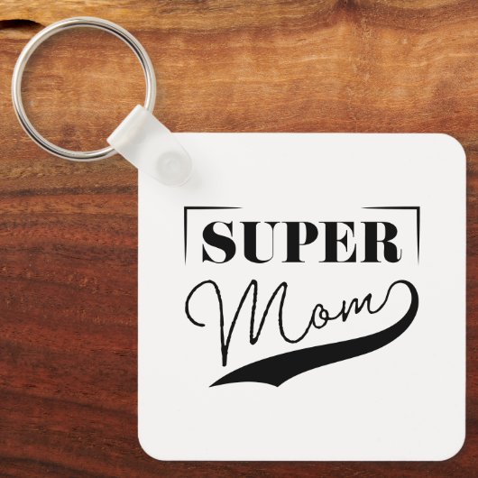 Super Mam Sleutelhanger (Voorkant)