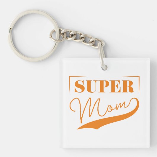 Super Mam Sleutelhanger (Voorkant)