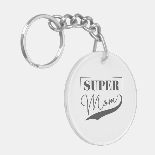 Super Mam Sleutelhanger (Voorkant Links)