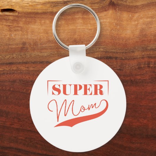 Super Mam Sleutelhanger (Voorkant)