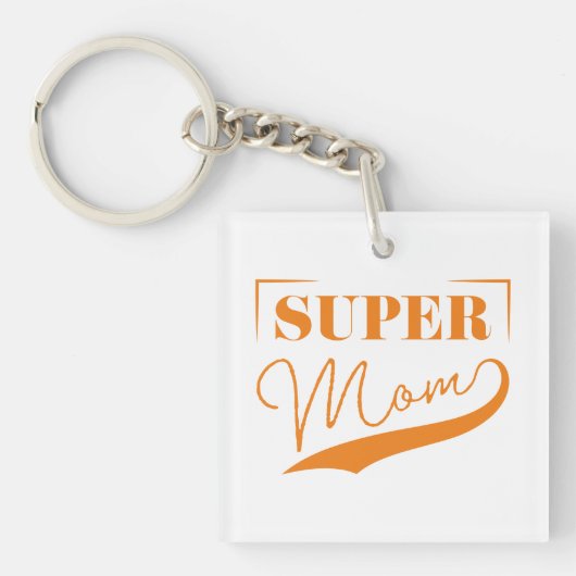 Super Mam Sleutelhanger (voorkant)