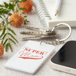 Super Mam Sleutelhanger