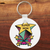 Super Mam Sleutelhanger (Voorkant)