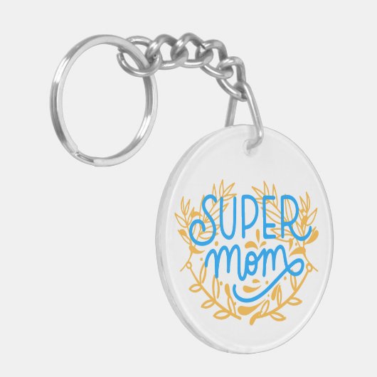 Super Mam Sleutelhanger (Voorkant Links)