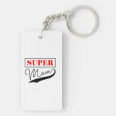 Super Mam Sleutelhanger (achterkant)