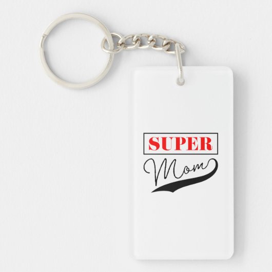 Super Mam Sleutelhanger (Voorkant)
