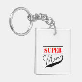 Super Mam Sleutelhanger (Voorkant Links)