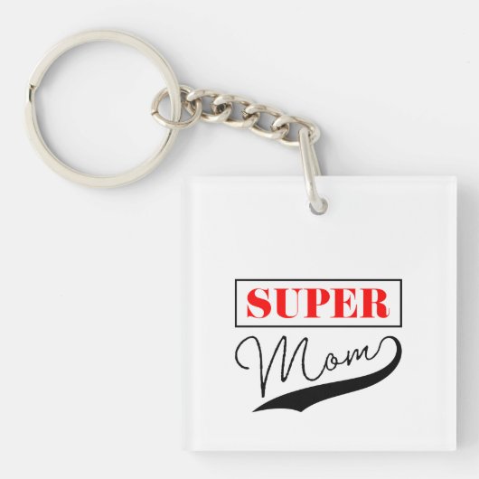 Super Mam Sleutelhanger (Voorkant)
