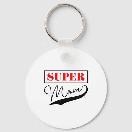 Super Mam Sleutelhanger (Voorkant)