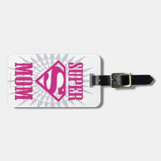 Super Mam Starburst Bagagelabel (Voorkant horizontaal)