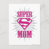 Super Mam Starburst Briefkaart (Voorkant)