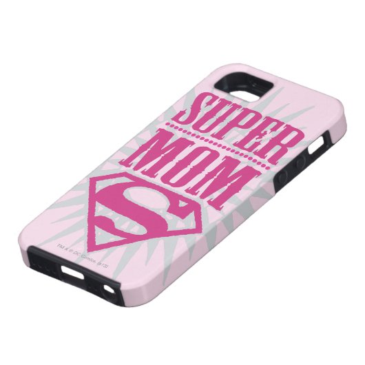 Super Mam Starburst Case-Mate iPhone Case (Onderkant)