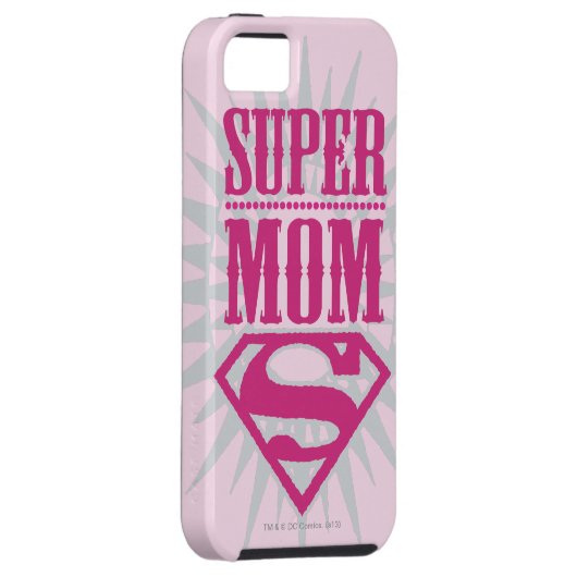 Super Mam Starburst Case-Mate iPhone Case (Back/Rechts)