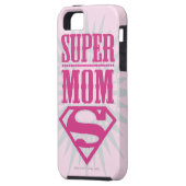 Super Mam Starburst Case-Mate iPhone Case (Achterkant Links)