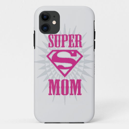 Super Mam Starburst Case-Mate iPhone Case (Achterkant)