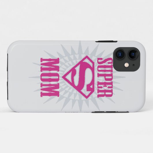 Super Mam Starburst Case-Mate iPhone Case (Achterkant (horizontaal))
