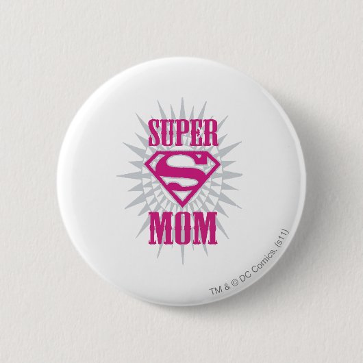 Super Mam Starburst Ronde Button 5,7 Cm (Voorkant)