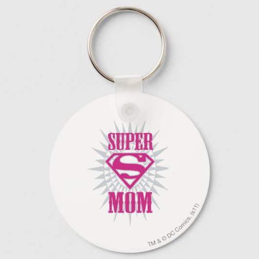 Super Mam Starburst Sleutelhanger (Voorkant)