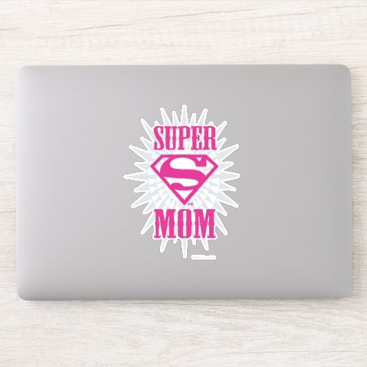 Super Mam Starburst Sticker (Computer)