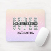 Super mam, Superverpleegster, Supertired Muismat (Met muis)