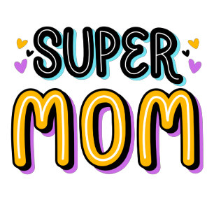 Super mam T-shirt