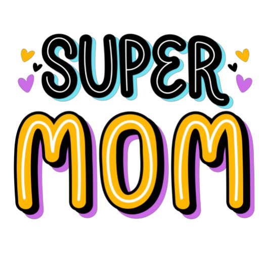 Super mam T-shirt