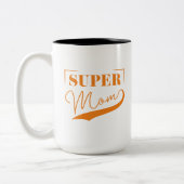 Super Mam Tweekleurige Koffiemok (Links)