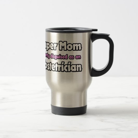 Super mam... verloskundige reisbeker (Rechts)