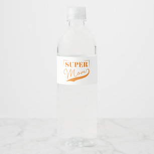 Super Mam Waterfles Etiket