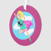 Super mam, zuster, vriend, tante, leraar ornament (voorkant)